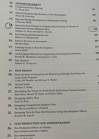 Test Geliştirme El Kitabı - Steven M. Downing - Görsel 5