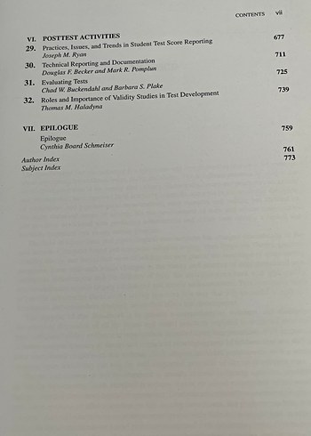 Test Geliştirme El Kitabı - Steven M. Downing - Görsel 6