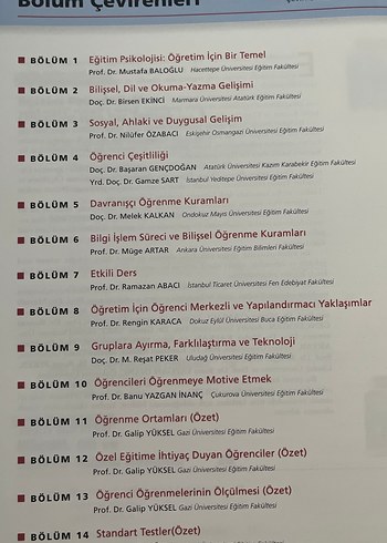 Eğitim psikolojisi kuram ve uygulama - Görsel 5