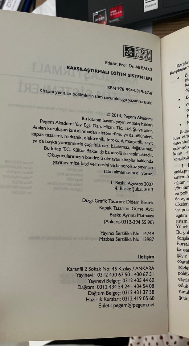 Karşılaştırmalı Eğitim Sistemleri Kitabı - Görsel 4