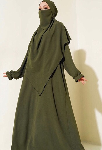 Tesettür takım abaya