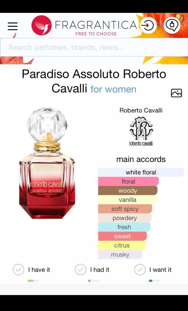 Muscent Parfüm Roberto Cavalli Paradiso - Görsel 2