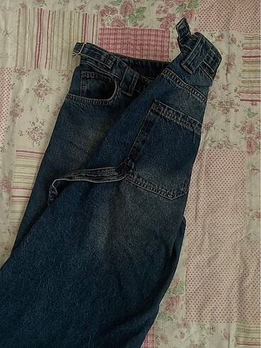 m Beden lacivert Renk Baggy jean