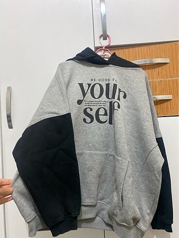 l Beden gri Renk Oversize sweat