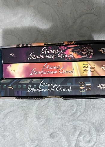Güneşi Söndürmem Gerek - Emre Gül 3 Kitap (cep boy)