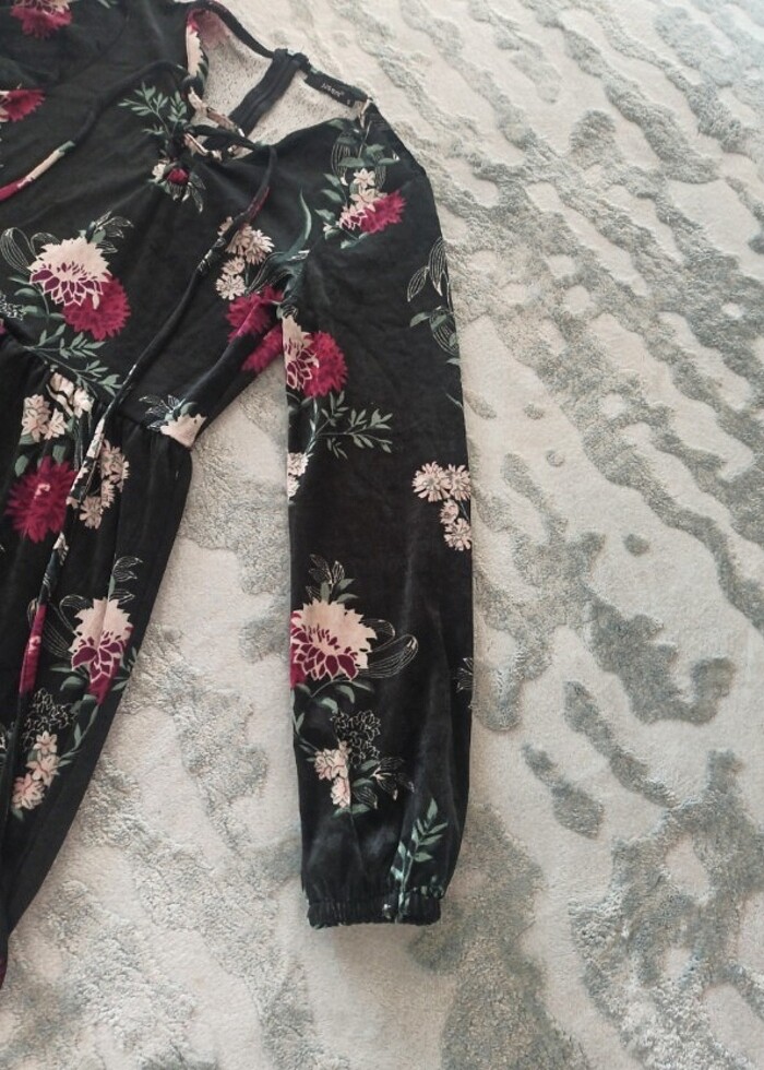 Kadife elbise  - Görsel 3