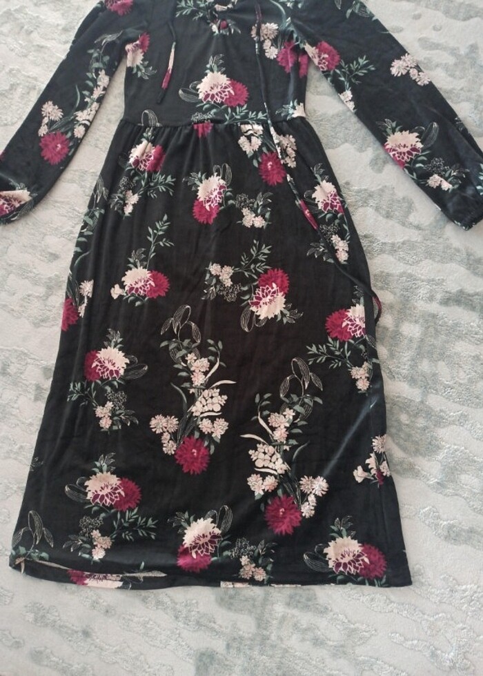 Kadife elbise  - Görsel 4