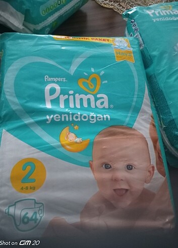 Prima 3paket bebek bezi gonderilecektir