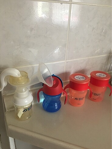 Avent Philips suluklar ve el göğüs pöpası