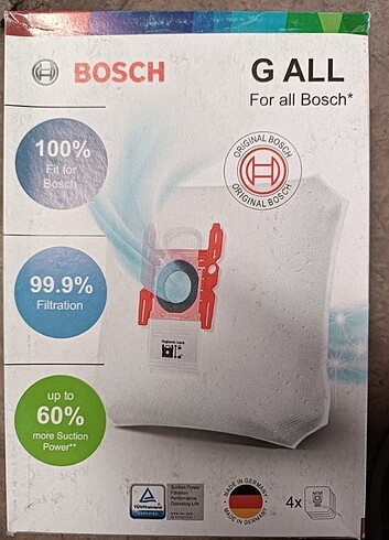 Elektrikli süpürge toz torbası