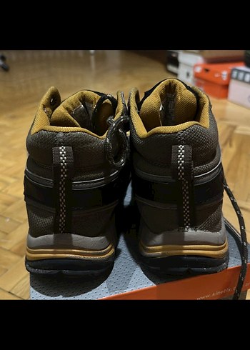 Siyah Yılan Desenli Bağcıklı Erkek Outdoor Bot - Görsel 3