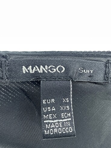 xs Beden siyah Renk Mango Kısa Elbise %70 İndirimli.