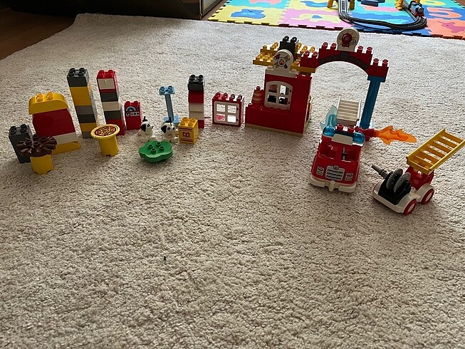  Beden Renk Lego Duplo İtfaiye