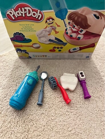  Beden Playdoh dişçi seti