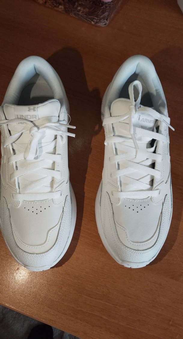 Beyaz Kadın Spor Ayakkabı Wedge Topuklu - Görsel 5