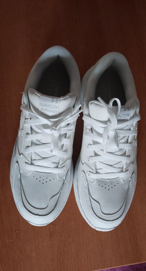 Beyaz Kadın Spor Ayakkabı Wedge Topuklu - Görsel 2