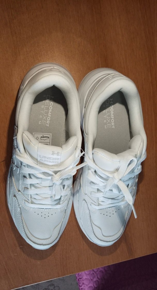 Beyaz Kadın Spor Ayakkabı Wedge Topuklu - Görsel 3