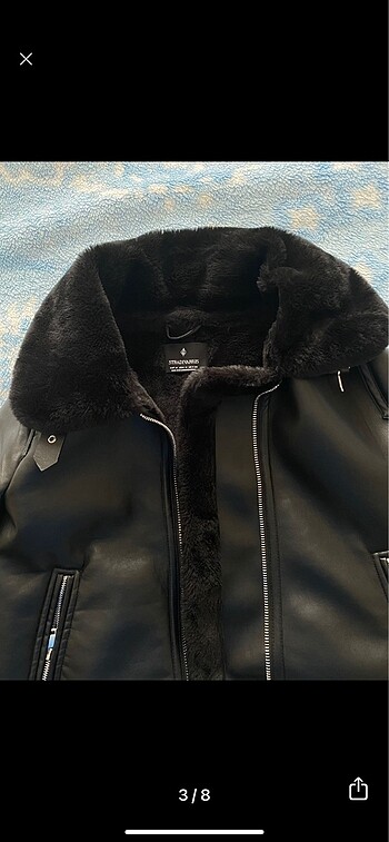 m Beden siyah Renk stradivarius bıker ceket