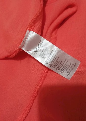 Volanlı Kırmızı Bohem Midi Etek - Görsel 5