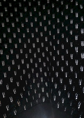 Siyah Örgü Kısa Kollu Boğazlı Kazak - Görsel 3