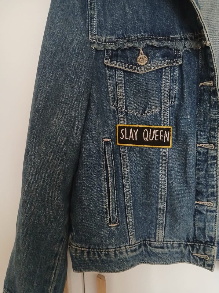 Kadın kot ceket - Görsel 2