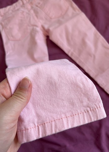 Diğer Pembe Kız Çocuk Normal Kesim Denim Pantolon