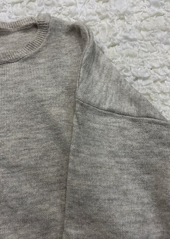 Örgü Kadın Yün Kazak - Görsel 5