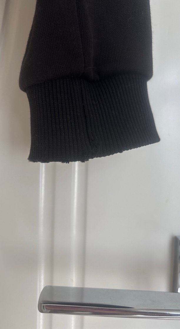 Siyah Fermuarlı Crop Hırka Addax - Görsel 2