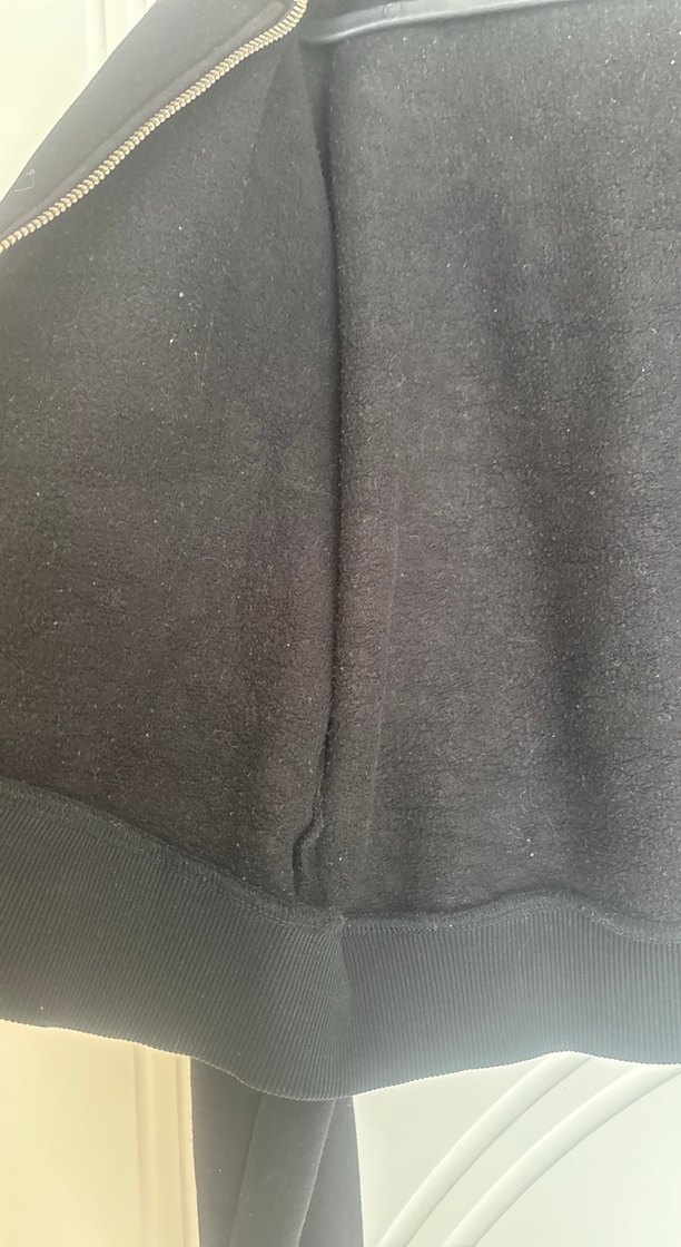 Siyah Fermuarlı Crop Hırka Addax - Görsel 5