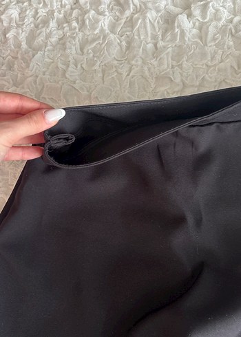 Siyah Şort Etek - Görsel 3