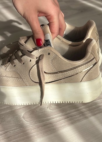 Nike Bej Kadın Ayakkabı 37 numara - Görsel 5