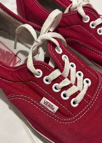 Kırmızı Vans Ayakkabı Erkek 42-43 - Görsel 2