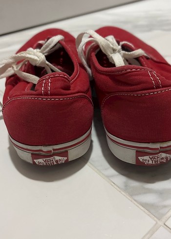 Kırmızı Vans Ayakkabı Erkek 42-43 - Görsel 4