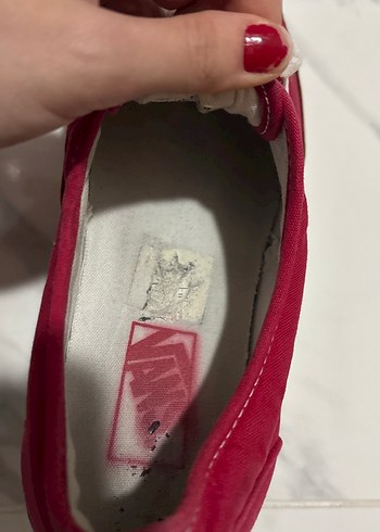 Kırmızı Vans Ayakkabı Erkek 42-43 - Görsel 9