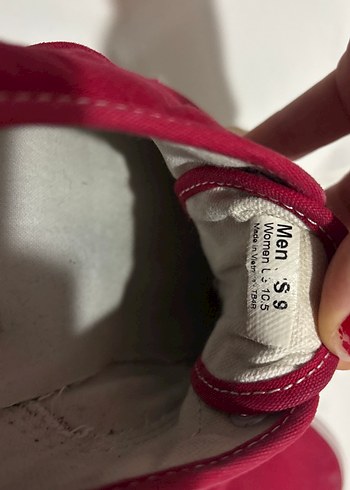 Kırmızı Vans Ayakkabı Erkek 42-43 - Görsel 7