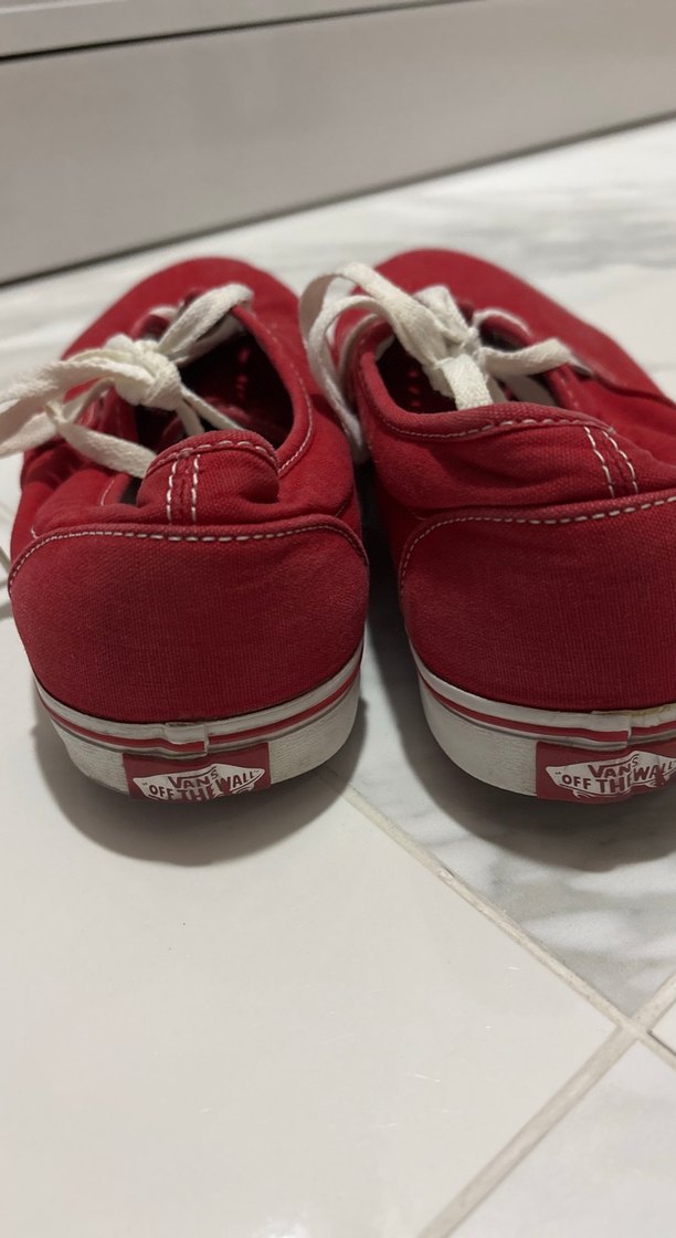 Kırmızı Vans Ayakkabı Erkek 42-43 - Görsel 4