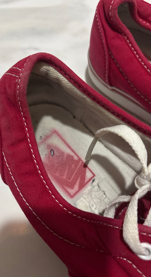 Kırmızı Vans Ayakkabı Erkek 42-43 - Görsel 3