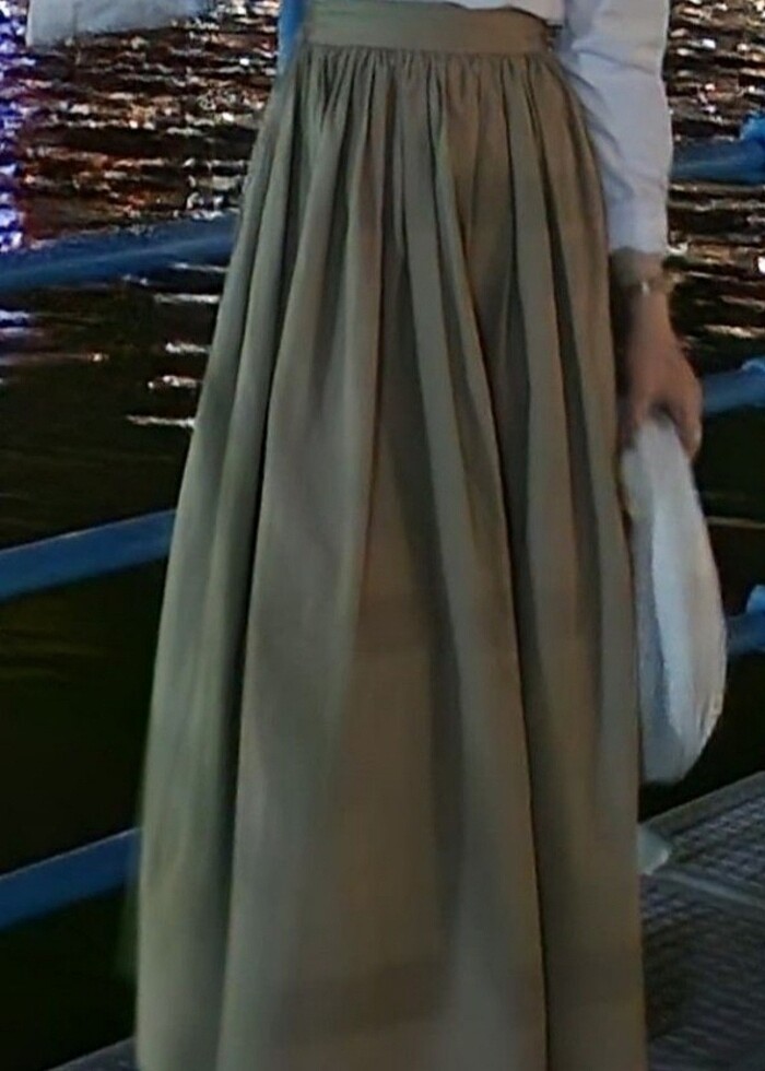 poplin mevsimlik etek - Görsel 2