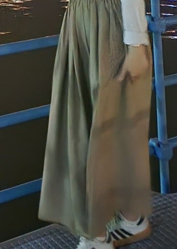 poplin mevsimlik etek - Görsel 3