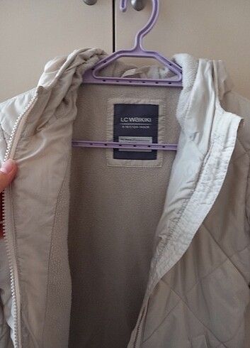 Kız çocuk mont bej - Görsel 2