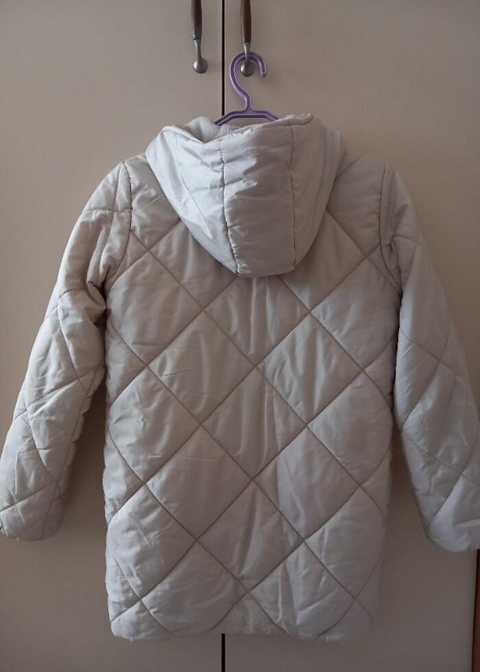 Kız çocuk mont bej - Görsel 3