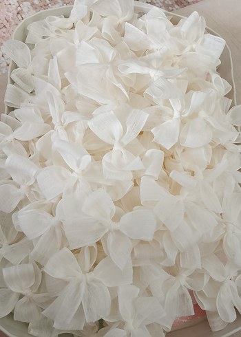 Nakışlı Çok Renkli Bohem Kurdele Toka Seti - Görsel 4