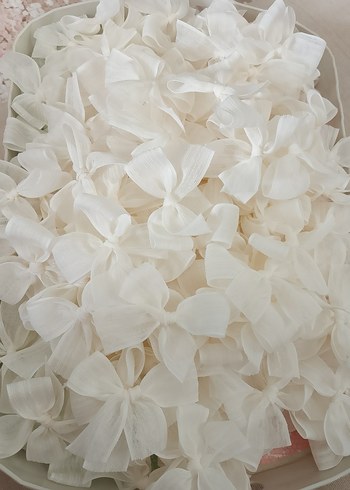 Nakışlı Çok Renkli Bohem Kurdele Toka Seti - Görsel 3