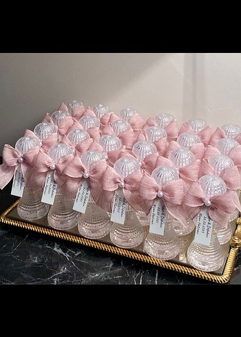 Kırmızı Fiyonk Detaylı Kadın Parfüm Şişesi - Görsel 11