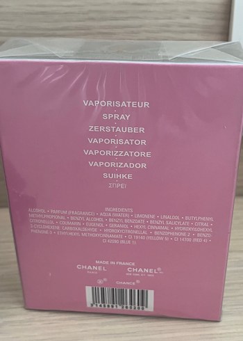 Beden Renk Chanel Chance Kadın Parfümü 100 ml