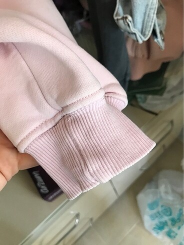 l Beden Addax pembe crop ceket