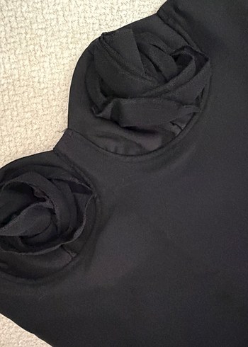 Straplez mini elbise - Görsel 3