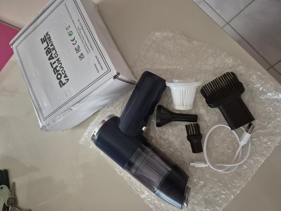 Gri Renkli Çok Parçalı Elektrikli Süpürge - Görsel 2