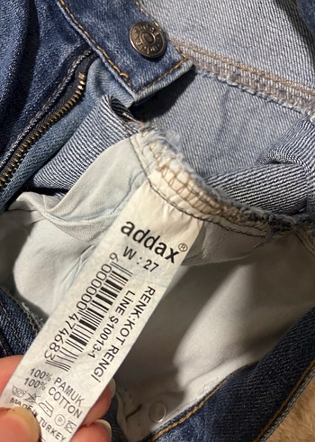 Kadın Lacivert Mini Denim Şort - Görsel 5