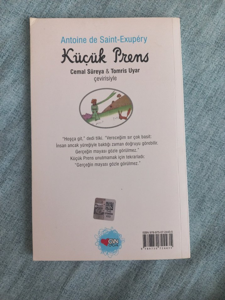 Küçük Prens - Antoine de Saint-Exupéry - Görsel 2